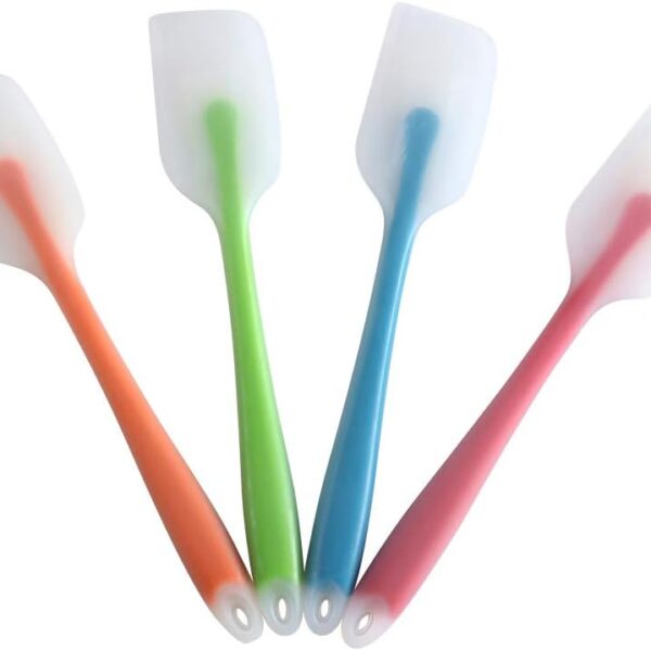 Silicone Spatula Set Heat Resistant Stainless Steel Core Food Grade Seamless Dishwasher Safe