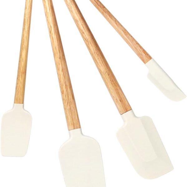 Silicone Spatula Set Food Grade Includes Spoonula And Jar Scraper