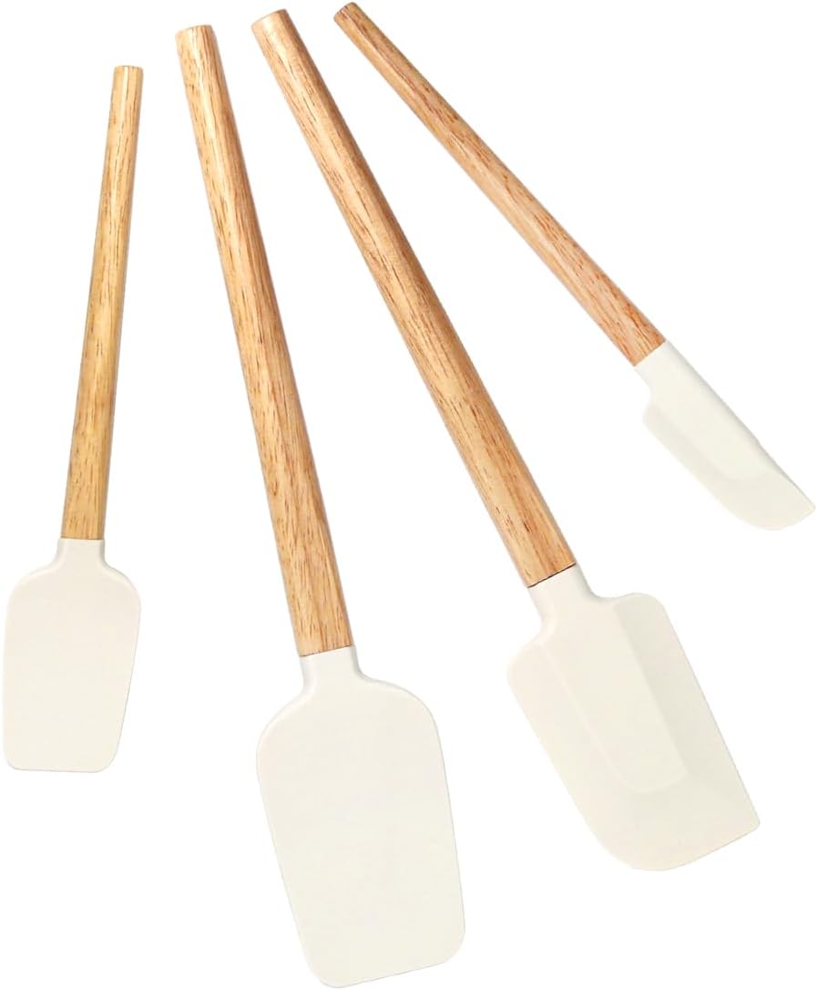 Silicone Spatula Set Food Grade Includes Spoonula And Jar Scraper